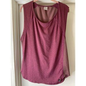 Flylow Men's Sleeveless Burgundy Mesh-Back Tank Top Size M